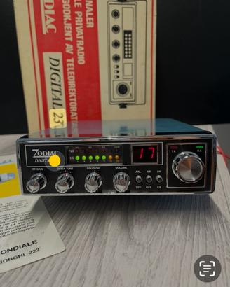 Baracchino Cb zodiac Digital 23 +alimentatore +...