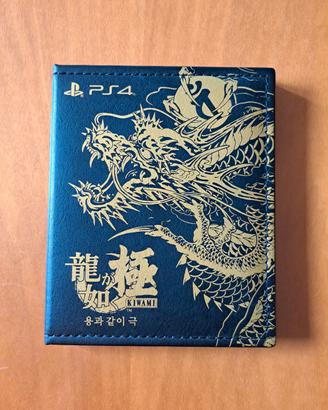Ryu Ga Gotoku Steelbook in pelle ps4