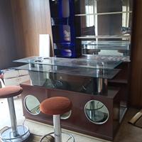 Mobile bar tessuto missoni piu’ sparecchia tavola