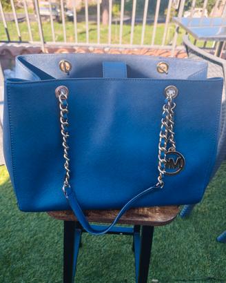 Borsa Michael Kors blu navi