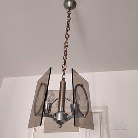 lampadario fontana arte anni 70 