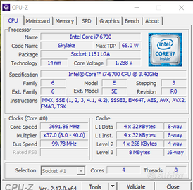 blocco singolo funzionante cpu scheda madre ram