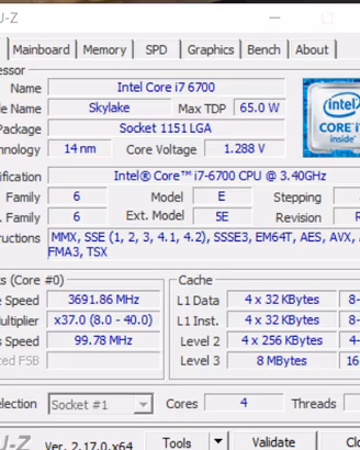 blocco singolo funzionante cpu scheda madre ram