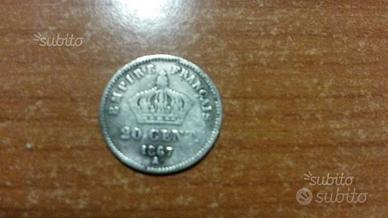 Moneta Impero francese 1867