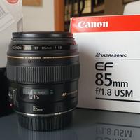 85 mm 1.8 Canon + paraluce et-65 III