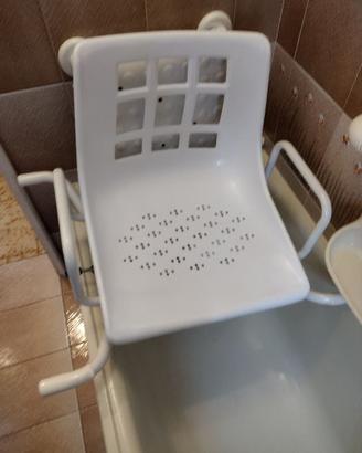 sedia per vasca da bagno girevole