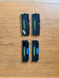 Lotto RAM DDR3 CorsairVengeance 24GB (2x8GB + 2x4)
