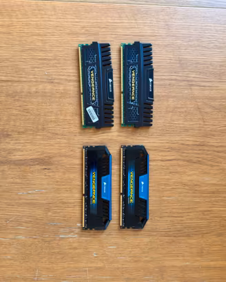 Lotto RAM DDR3 CorsairVengeance 24GB (2x8GB + 2x4)