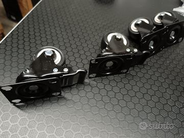 Ruote  girevoli con freno