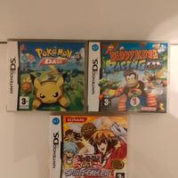 Nintendo DS pokemon dash|diddy kong racing| yugioh