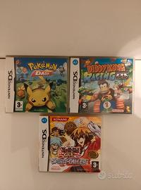 Nintendo DS pokemon dash|diddy kong racing| yugioh