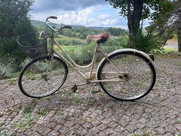 Bicicletta con freni a bacchetta