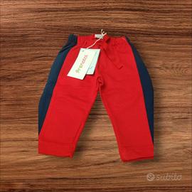 Pantaloni rossi neonato 6/9 mesi