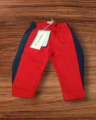 Pantaloni rossi neonato 6/9 mesi