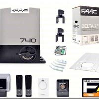FAAC 740 KIT DELTA 2 CANCELLO SCORREVOLE PORTATA 5