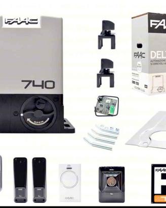 FAAC 740 KIT DELTA 2 CANCELLO SCORREVOLE PORTATA 5