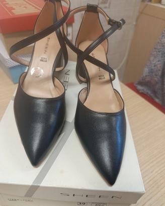 Scarpe décolleté blu scuro marca Shein nuove