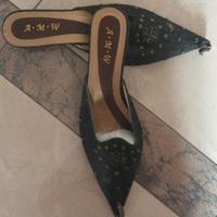 Sabot,ciabatte da donna moderne con tacco in saldo