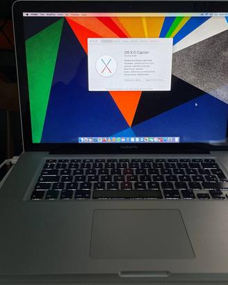 MacBook Pro 15” Mid 2009 – 3,06 GHz – SSD 500GB – 