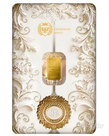 LINGOTTO ORO PURO 999 PRIMA COMUNIONE SANTA NUOVO