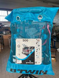 Portabici decathlon 300 per portellone posteriore