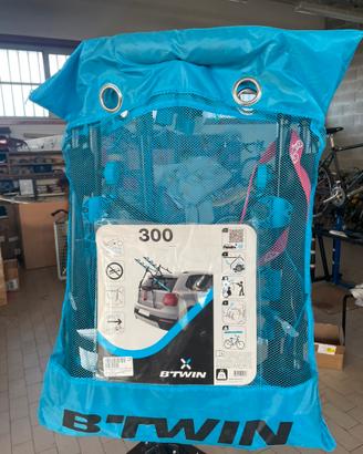 Portabici decathlon 300 per portellone posteriore