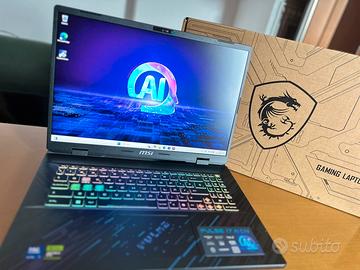 Msi pulse 17 AI COME NUOVO RTX 4070 32 GB