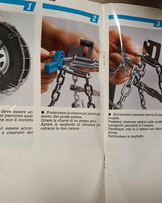 catene da neve montaggio rapido