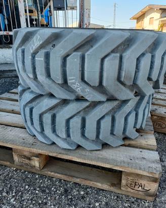 gomme nuove con cerchio per muletto, bobcat, minip