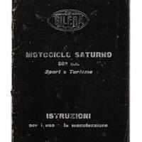 MOTOCICLO GILERA SATURNO 500CC SPORT E TURISMO IN 