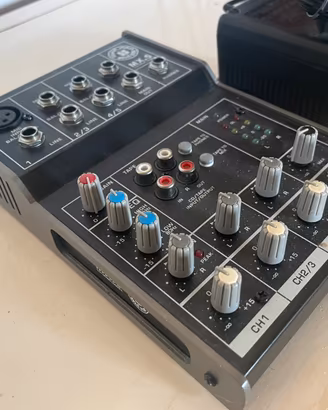 Mixer 5 canali dj producer synth batteristi
