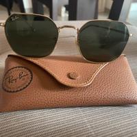 Ray-Ban 3694 Jim Montatura Oro Lenti Verdi