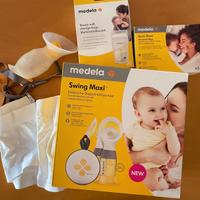 Tiralatte elettrico doppio medela + accessori