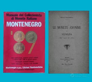 monete manuale  MONTENEGRO  + libro raro