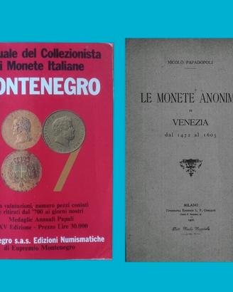 monete manuale  MONTENEGRO  + libro raro