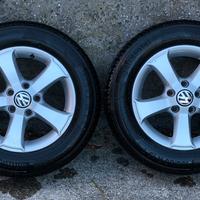 4 cerchi con gomme golf