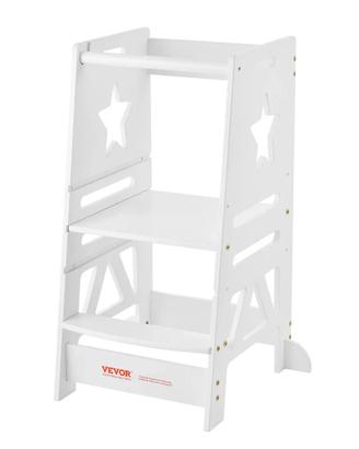 Sgabello Bambini Scaletta d'Apprendimento in Bambù