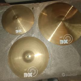 Set 4 piatti batteria