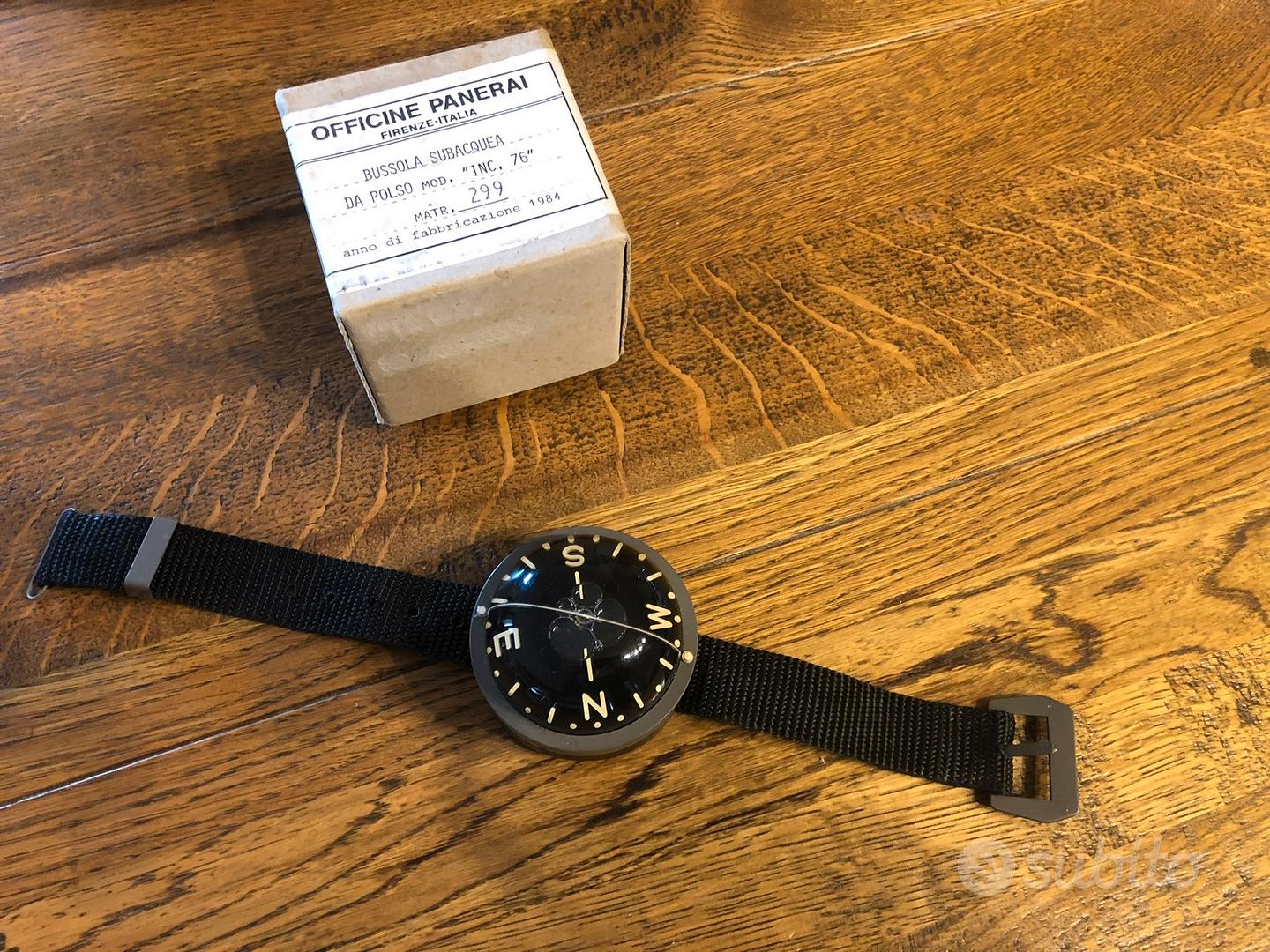 Bussola Panerai Originale BSP851 Abbigliamento e Accessori In