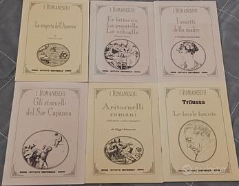 Collana I Romaneschi 6 volumetti