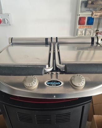 piastra panini vetroceramica professionale