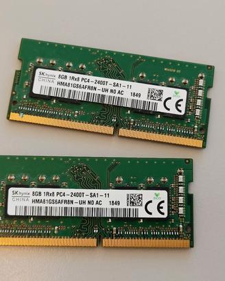 SK hynix RAM 16GB (2x8GB) SODIMM DDR4 2400MHz CL17