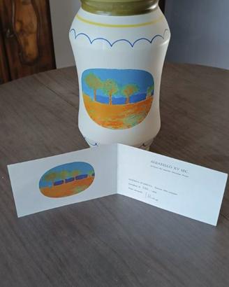 VASO IN CERAMICA GIUSEPPE PICONE DERUTA 666/1800