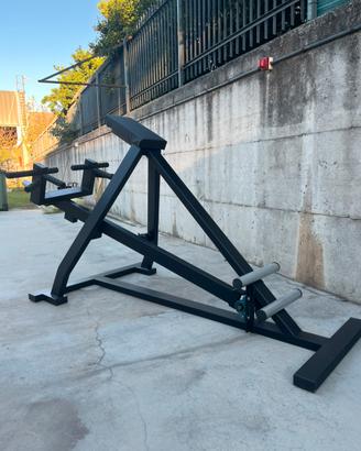 T bar row machine