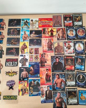 Lotto WWE Cards/Figurine/Tattoo