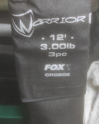 canne carpfishing Fox 