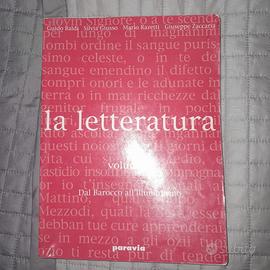 Libro letteratura dal barocco all'illuminismo