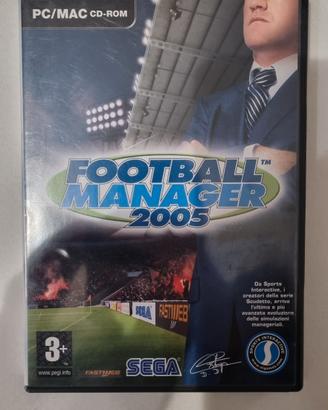 Football Manager 2005 PC - Ed. Italiana - COMPLETA
