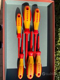 Serie di 6 Cacciaviti knipex elettrcisti IEC 60900