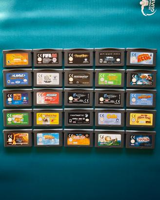 Lotto 25 Giochi Gameboy Advance